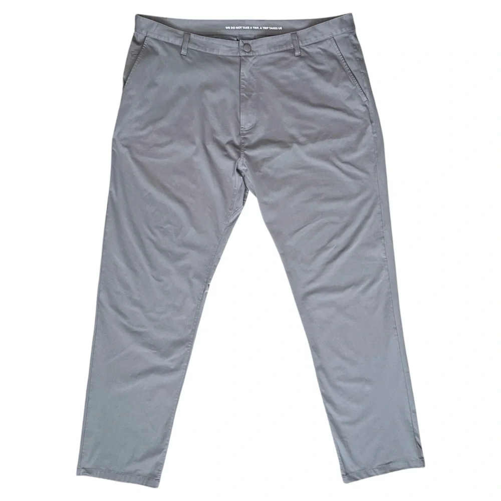 RHONE Classic Commuter Pants in Smoked Pearl Grey Men’s 40 $138 100161